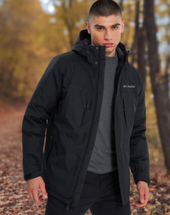 Пуховик мужской Columbia Oak Harbor Long Insulated Jacket, Черный женщинам
