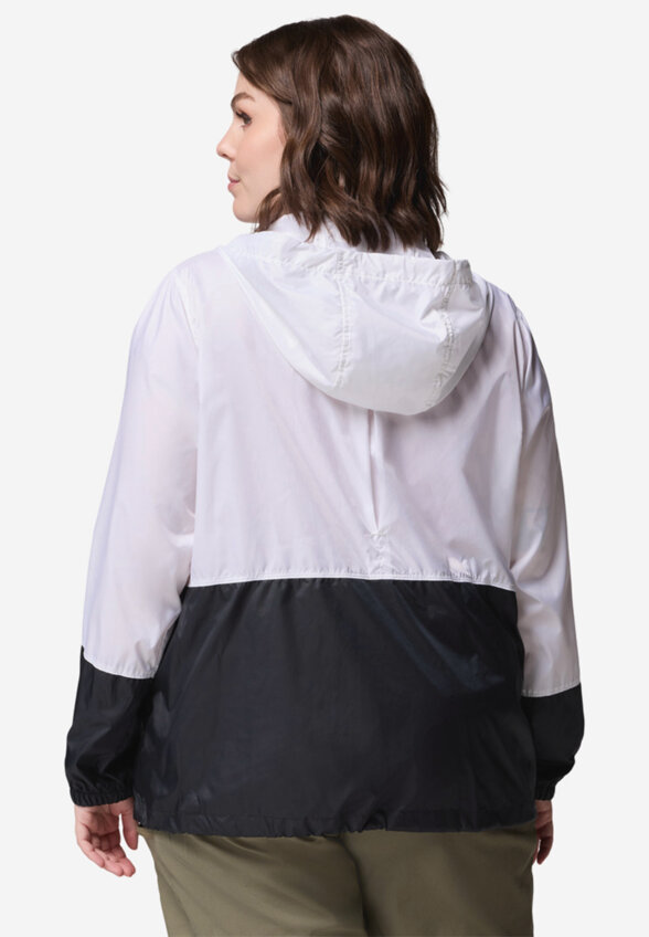 Ветровка женская Columbia Flash Forward II Windbreaker, Plus Size, Белый