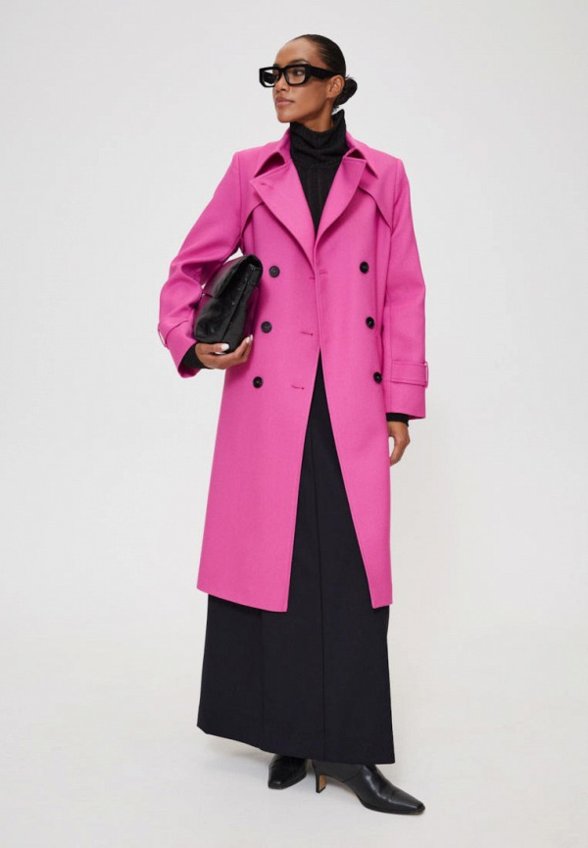 Пальто двубортное SashaOstrov