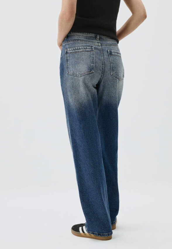 Утепленные джинсы Straight Fit