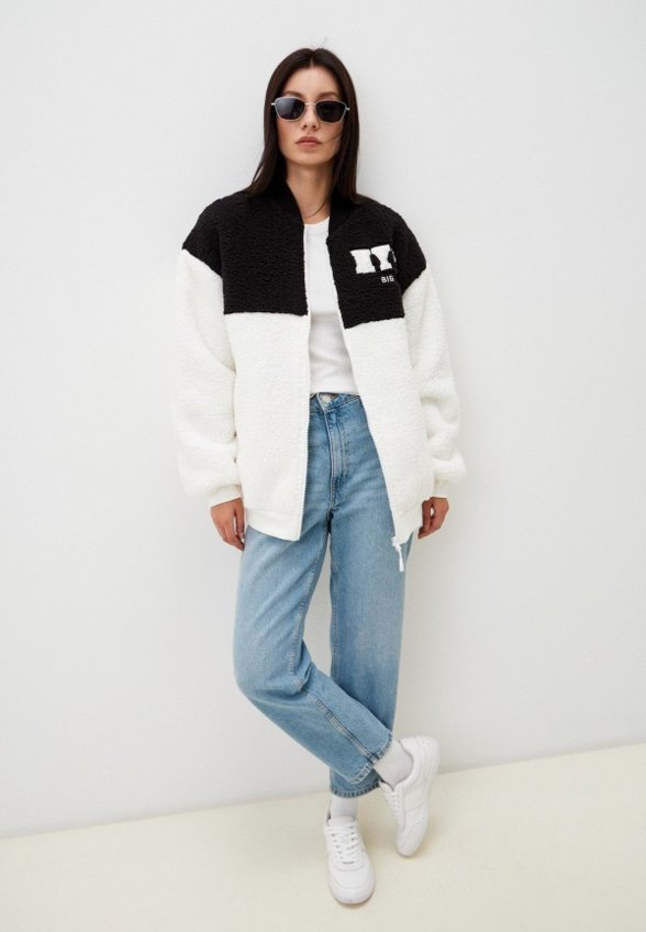 Бомбер меховой Gloria Jeans