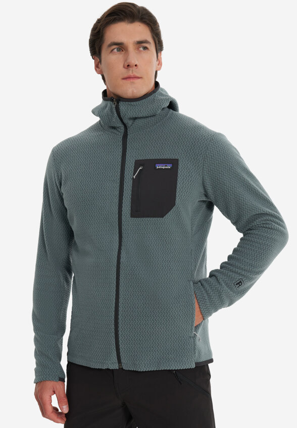 Джемпер флисовый мужской Patagonia Air, Зеленый