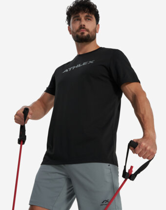 Футболка мужская Athlex Active day, Черный женщинам