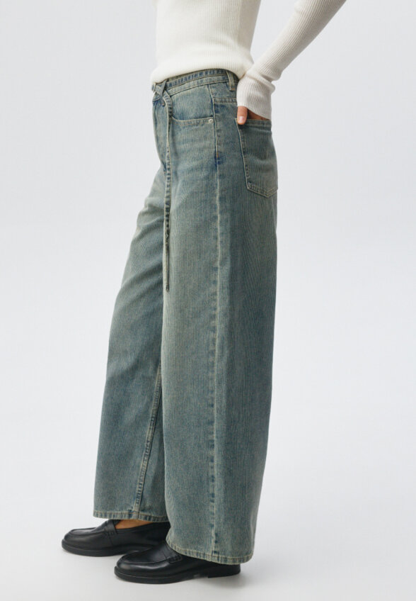 Укороченные джинсы Tapered