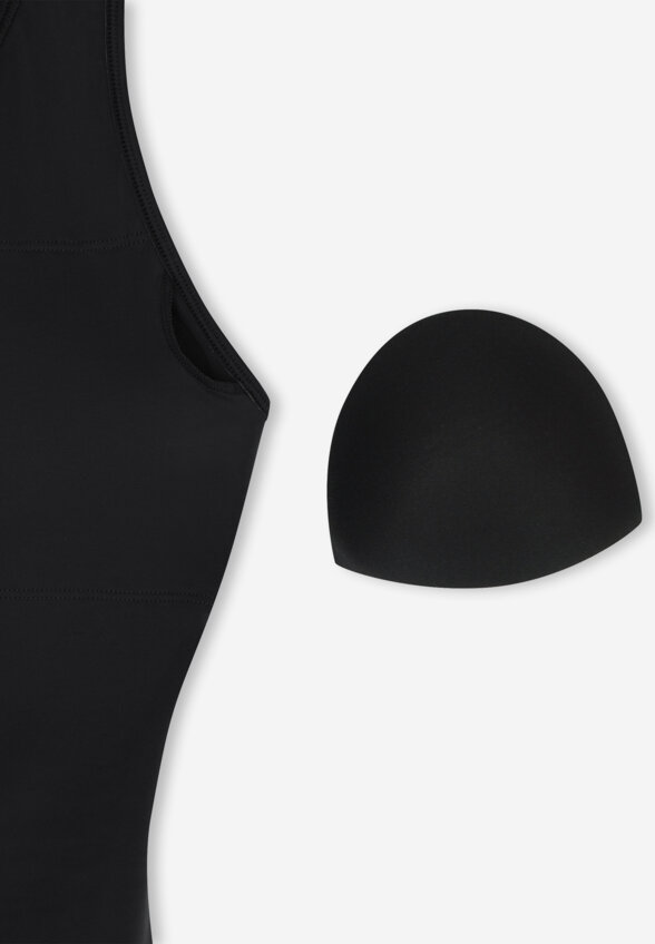 Купальник слитный женский Joss, Черный