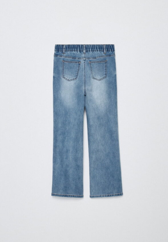 Джинсы WIDE LEG с увеличенной полнотой для девочек