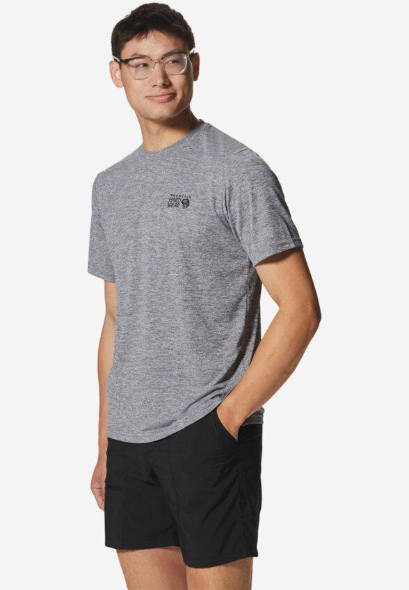 Футболка мужская Mountain Hardwear Sunblocker Short Sleeve, Серый