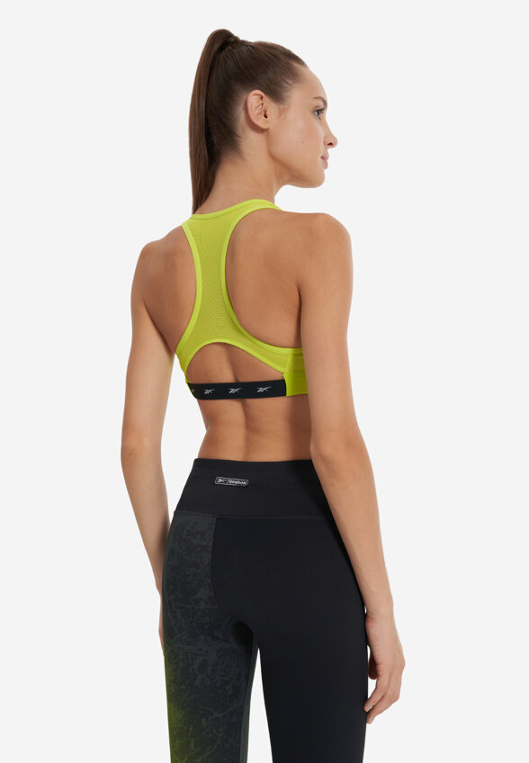 Топ бра спортивный Reebok, Желтый