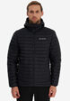 Ультралегкий пуховик мужской Columbia Powder Pass Hooded Jacket, Черный3  - превью