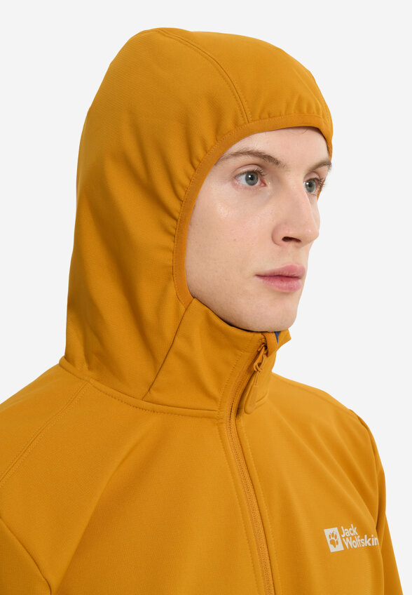 Куртка софтшелл мужская Jack Wolfskin Bornberg, Оранжевый