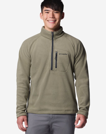 Джемпер флисовый мужской Columbia Fast Trek III Half Zip Fleece, Зеленый женщинам