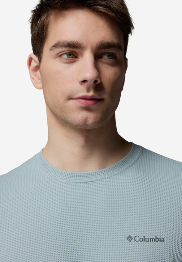 Лонгслив мужской Columbia Tech Trail Utility Warm Ls Crew, Голубой