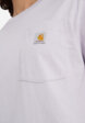 Футболка женская Carhartt K87 Pocket, Фиолетовый5  - превью