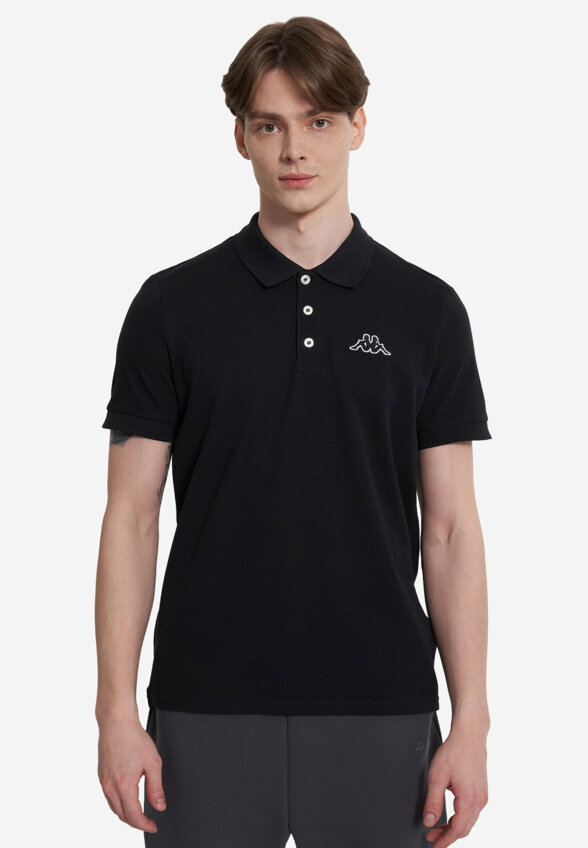 Поло мужское Kappa Polo d’Origini, Черный