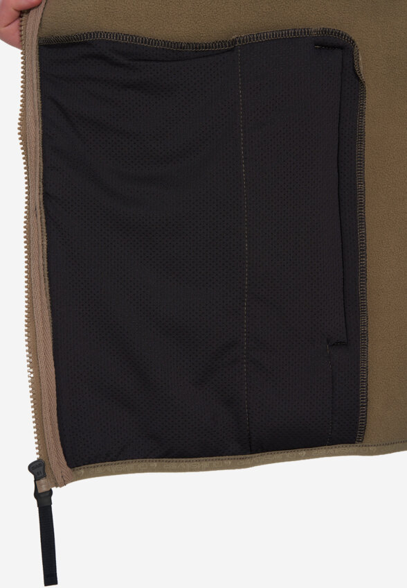 Джемпер флисовый мужской Quiksilver Shallow Water, Коричневый