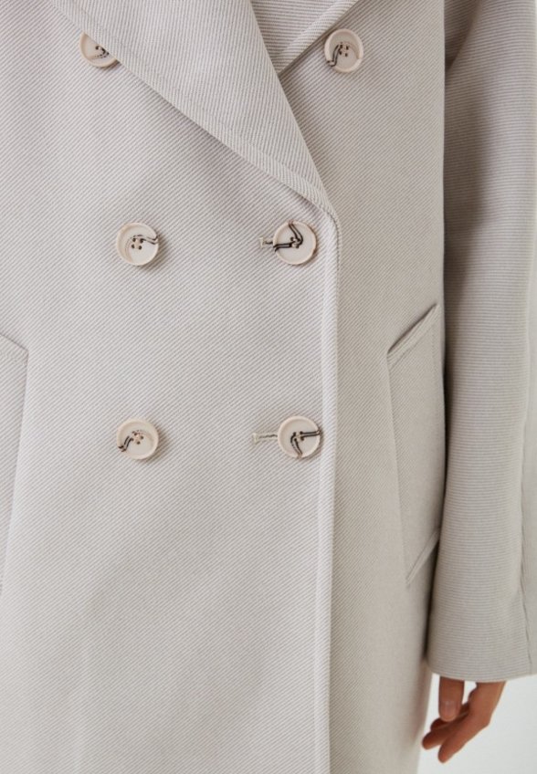 Пальто двубортное Снежная Королева