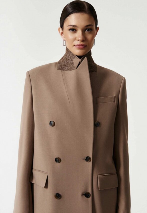 Пальто двубортное Charuel