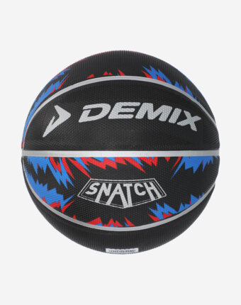 Мяч баскетбольный Demix Snatch Streetball, Черный женщинам