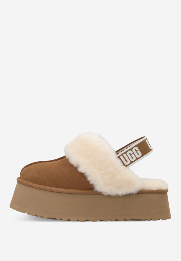 Сабо утепленные женские UGG Funkette, Коричневый