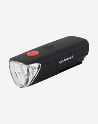 Фонарь велосипедный передний Cyclotech, Черный