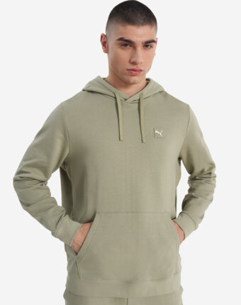 Худи мужское PUMA Ess Elevated, Зеленый женщинам