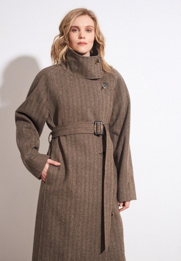 Пальто однобортное Myemi