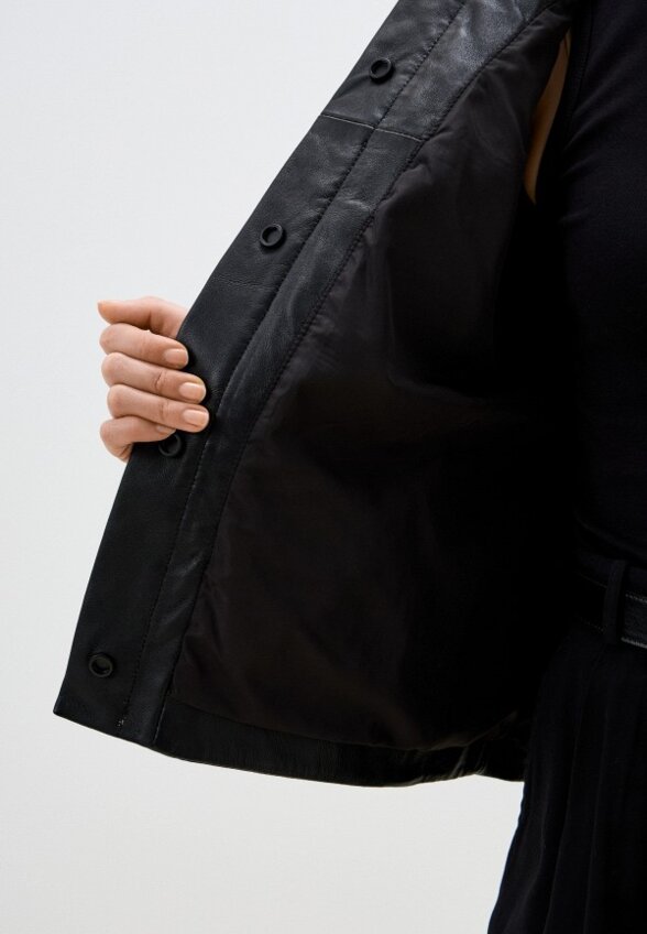 Куртка кожаная Снежная Королева