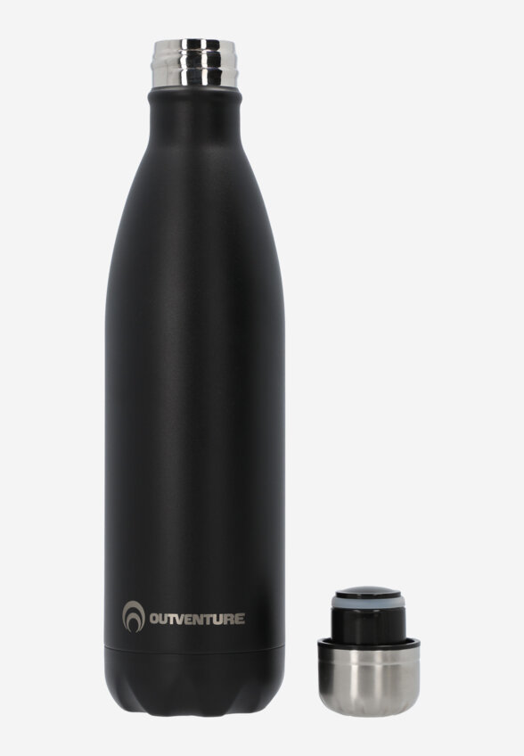 Термос Outventure, 0.75 л, Черный