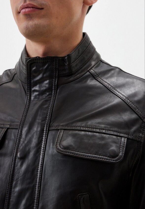 Куртка кожаная Jorg Weber