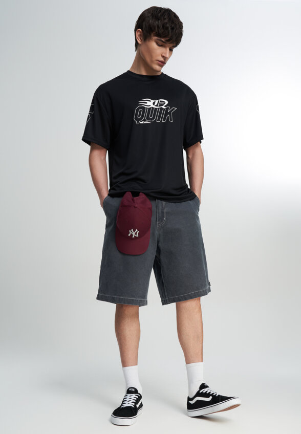 Футболка мужская Quiksilver Mercury Americana, Черный