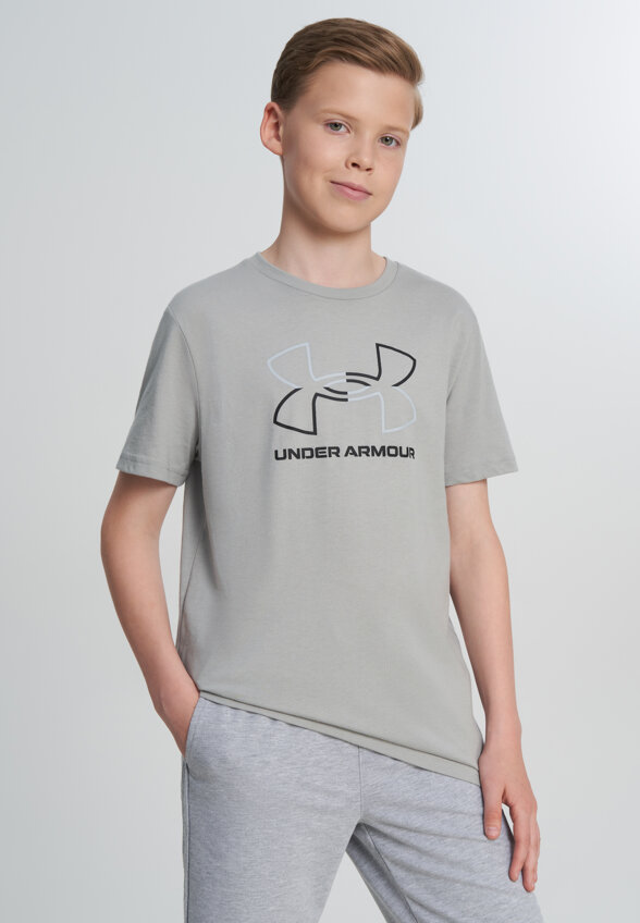 Футболка для мальчиков Under Armour GL Foundation, Серый