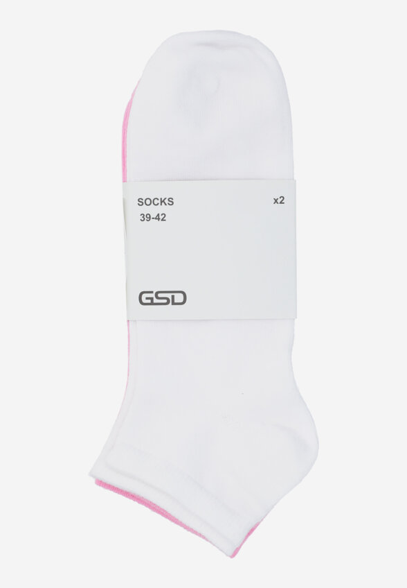 Носки GSD, 2 пары, Белый