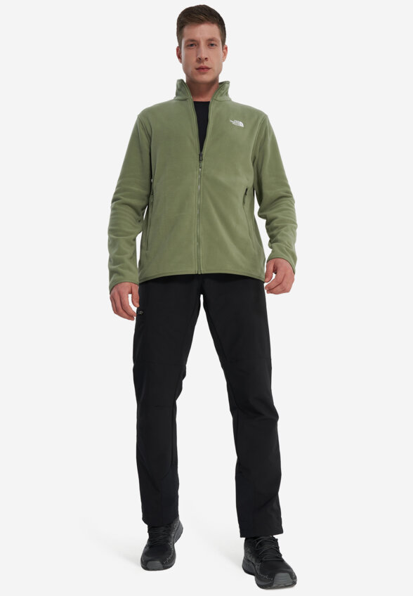 Джемпер флисовый мужской The North Face Glacier, Зеленый
