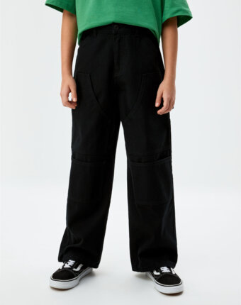 Джинсы Baggy fit с карманами для мальчиков детям
