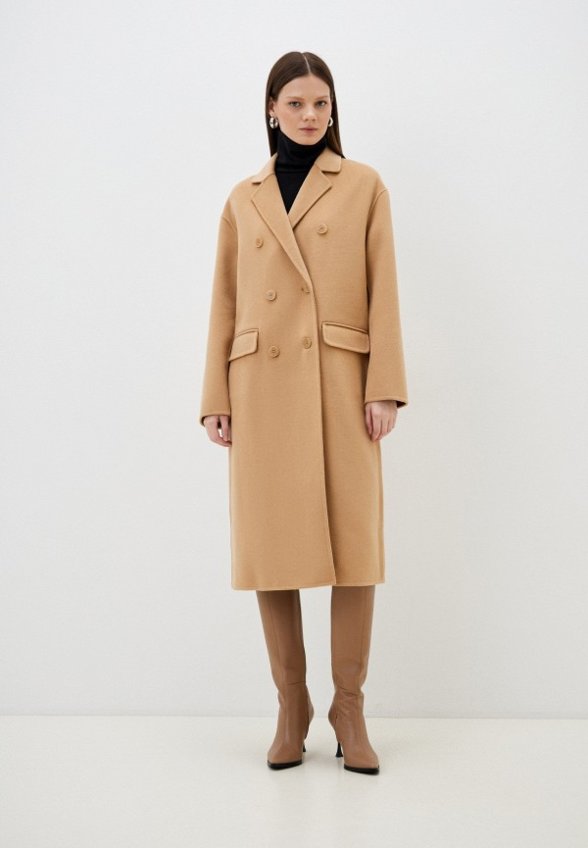 Пальто двубортное Belucci