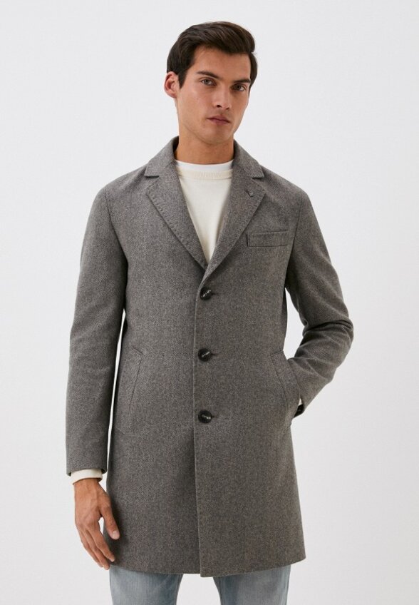 Пальто однобортное Dtmd