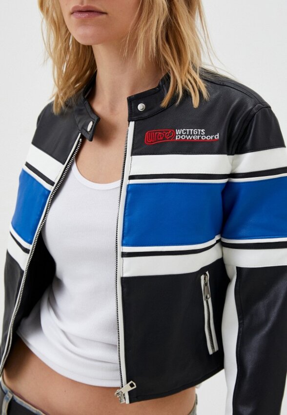 Куртка кожаная F.G.Z.