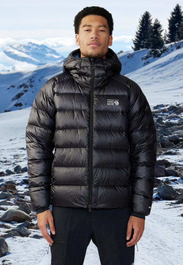 Пуховик мужской Mountain Hardwear Phantom Alpine, Черный
