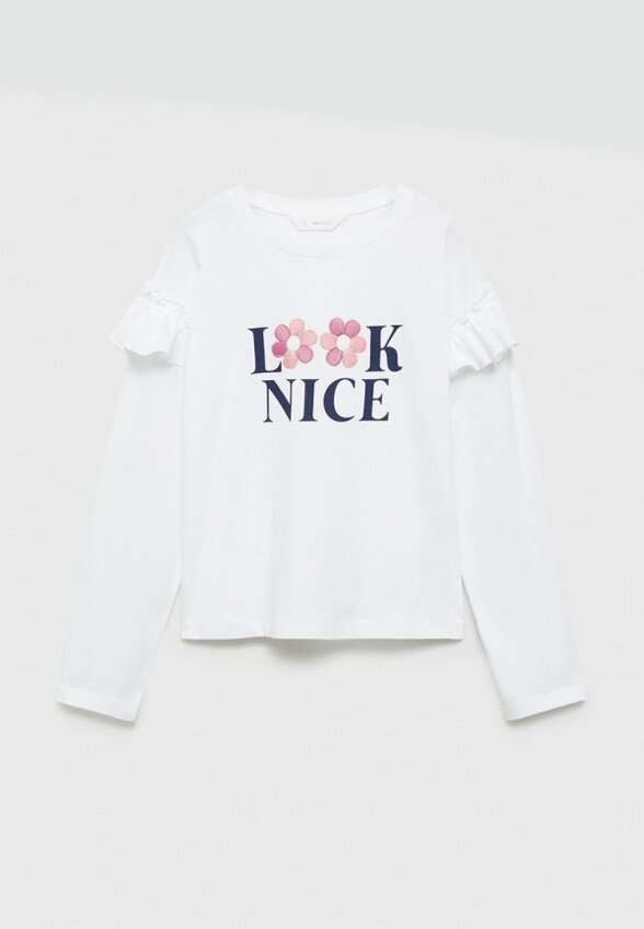 Лонгслив Mango Kids