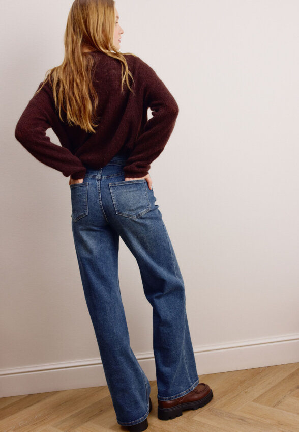 Джинсы WIDE LEG
