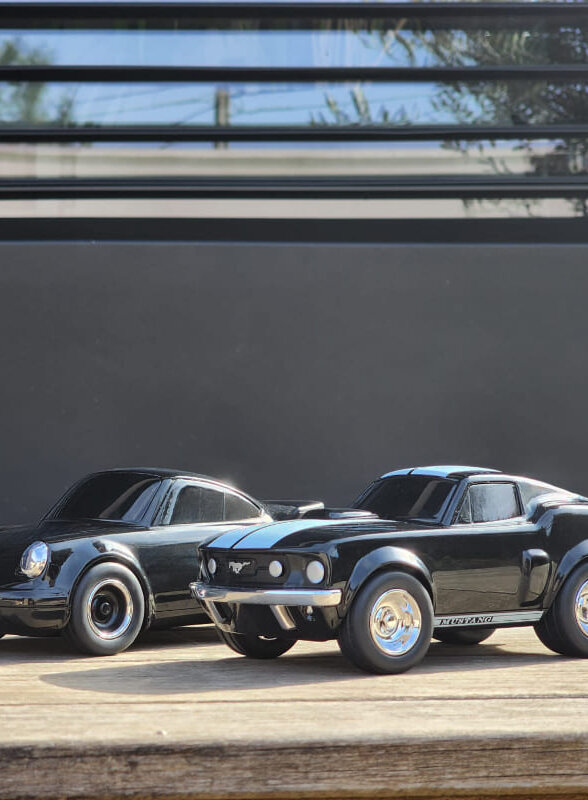 Игрушечная гоночная машинка Baghera Ford Mustang, черная