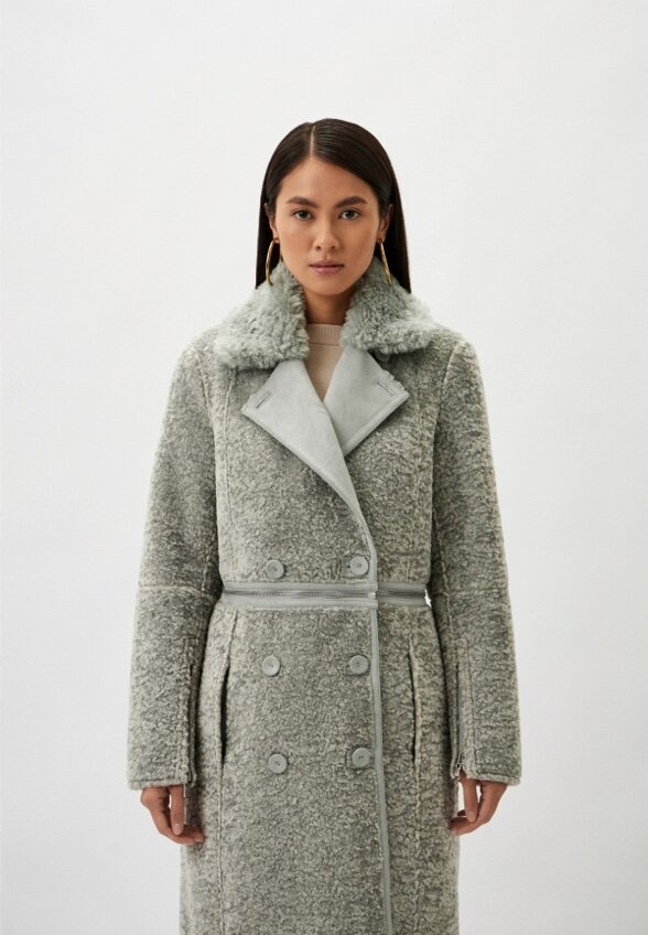 Пальто меховое Patrizia Pepe