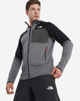 Толстовка мужская The North Face Stormgap Powergrid, Серый женщинам
