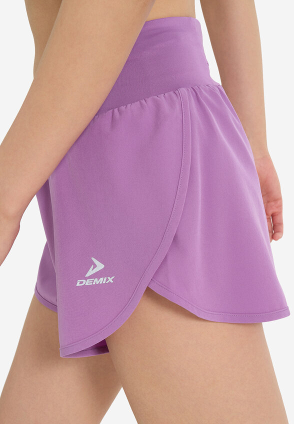 Шорты компрессионные женские Demix, Фиолетовый