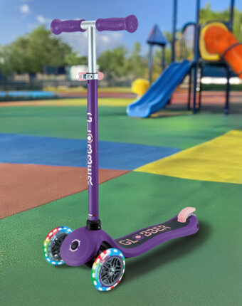 Самокат детский Globber Primo Light, Фиолетовый детям