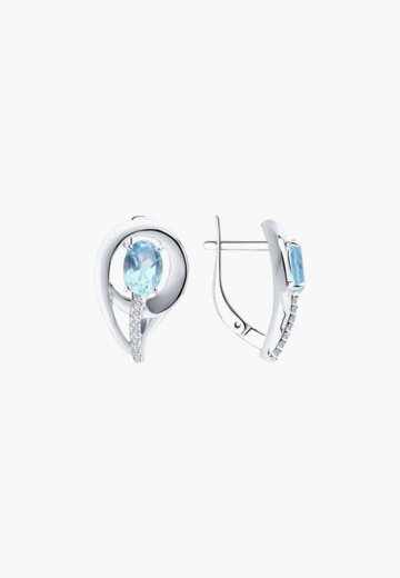 Серьги Diamant