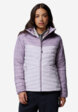 Ультралегкий пуховик женский Columbia Powder Pass Jacket, Розовый3  - превью