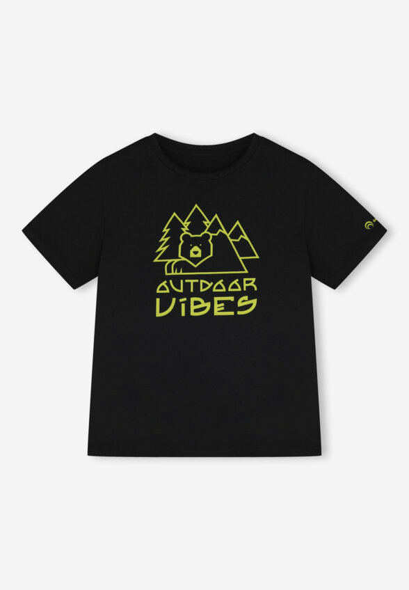 Футболка для мальчиков Outventure, Черный