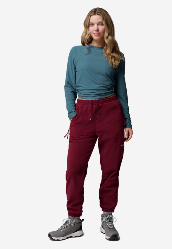 Брюки женские Columbia Sequoia Grove Fleece Pant, Красный