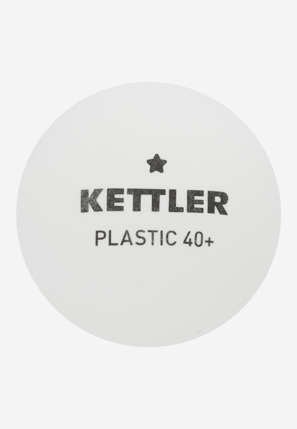 Набор мячей для настольного тенниса KETTLER 1*, 4 шт., Белый